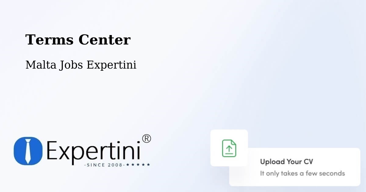 Terms of Service – Attard - Malta Jobs Expertini